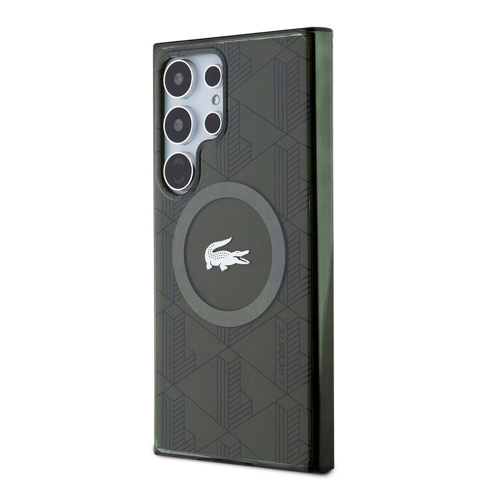 Galaxy S24 Ultra Kılıf Lacoste Orjinal Lisanslı M-safe Şarj Özellikli Çift Katmanlı Timsah Logolu Blend Monogram Kılıf Galaxy S24 Ultra Kılıf Lacoste Orjinal Lisanslı M-safe Şarj Özellikli Çift Katmanlı Timsah Logolu Blend Monogram Kılıf